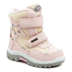 American Club RL-22-21 růžové dětské zimní boty - EU 26