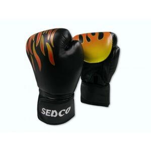 Sedco Box rukavice TRAINING FIRE 12 OZ - černá