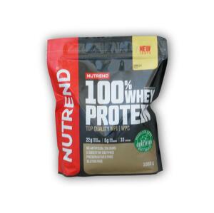 Nutrend 100% Whey Protein NEW 1000g - Banán jahoda