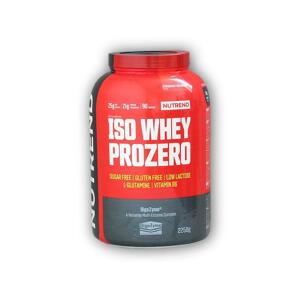 Nutrend Iso Whey Prozero 2250g - Jahodový cheescake