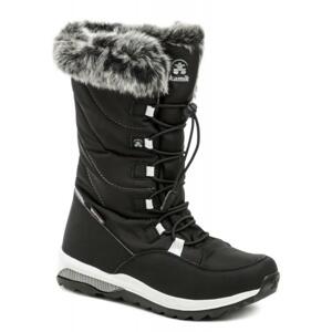 Kamik Prairie black dívčí zimní obuv - EU 39