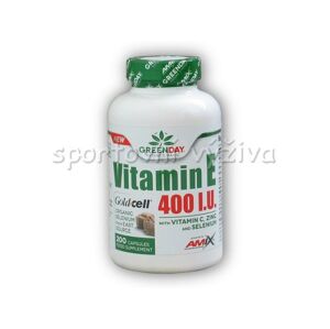 Amix GreenDay Vitamin E Life+ 200 kapslí (VÝPRODEJ)