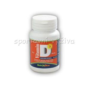 Nutristar Vitamín D3 10mcg 100 tablet (VÝPRODEJ)