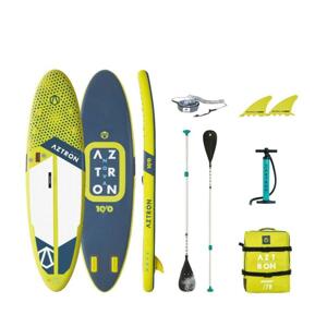 Aztron NOVA COMPACT 305 cm Paddleboard SET s pádlem - šedá/žlutá