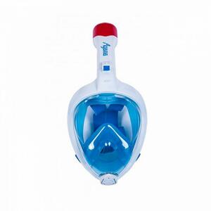 Agama Celoobličejová maska na šnorchlování MARLIN L/XL - modrá