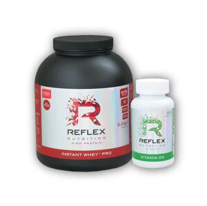 Reflex Nutrition Instant Whey PRO 2200g + Vitamin D3 100cps - Mátový krém