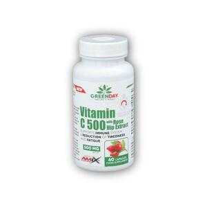 Amix GreenDay Vitamin C 500mg with RoseHip 60cps