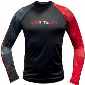 Dive Team Pánské lycrové triko MAN, dlouhý rukáv - XL