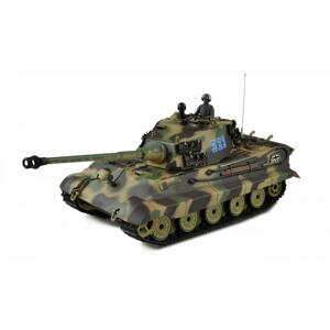 Amewi Tank KING TIGER HENSCHEL TURRET, 1:16, 2.4 GHz, zvuk, kouř, RTR + sleva 500,- na příslušenství