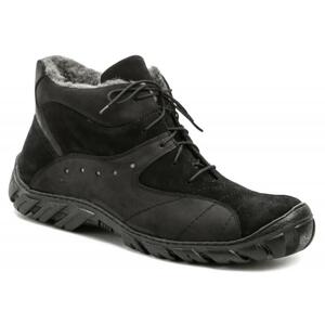 Koma 613 černé pánské nadměrné zimní boty - EU 46