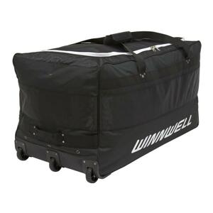 Winnwell Wheel Bag Goalie - černá, Senior