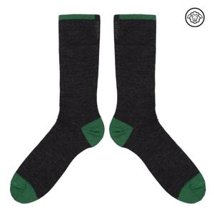 Merino ponožky Taupo Basilico - 35-38