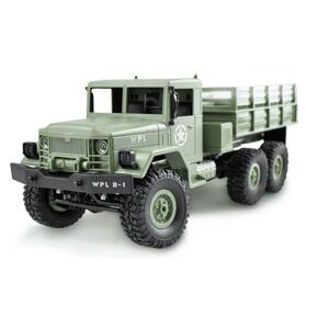 US vojenský truck M35 6x6 1:16 zelený RTR proporcionální jízda LED