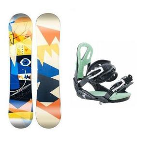 Beany Bonjour dětský snowboard + Beany Teen vázání - 125 cm + S/M - EU 37-43 (235-280mm)