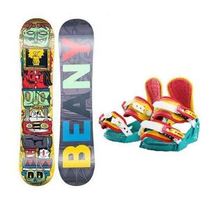 Beany Coco dětský snowboard + Beany Junior vázání - 90 cm + S - EU 32-37 (200-235mm)