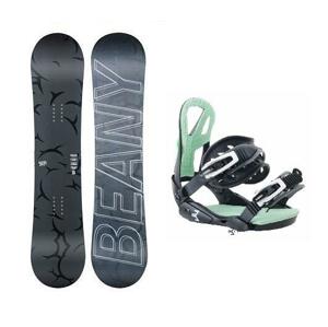Beany Dust dětský snowboard + Beany Teen vázání - 140 cm + S/M - EU 37-43 (235-280mm)