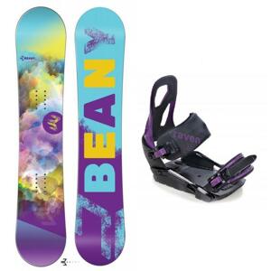 Beany Meadow dívčí snowboard + Raven S200 violet vázání - 125 cm + S/M (EU 37-41)