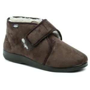 Rogallo 4372-008 hnědé pánské zimní papuče - EU 41