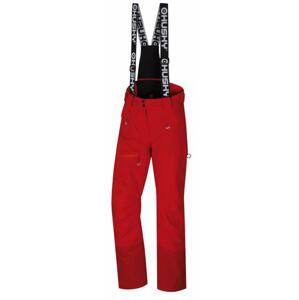 Husky Dámské lyžařské kalhoty Gilep L červená - XL