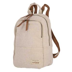 Travelite Hempline Small backpack Beige batoh
