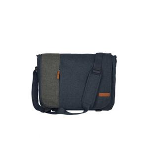 Travelite Basics messenger bag ME Navy/grey taška