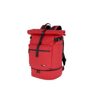Travelite Basics Rollup backpack Red batoh