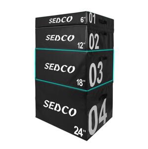 Sedco SOFT PLYOBOX BLACK 90x75x15-60 cm - 15 cm - S