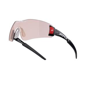 Force FLASH černo-červené cyklistické brýle - rozjasňovací sklo