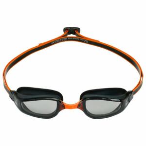 Aqua Sphere Plavecké brýle FASTLANE SMOKE LENS - šedá/oranžová
