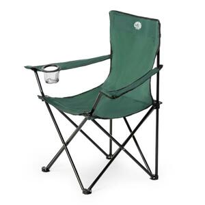 NILS CAMP Skládací židle NC3044, zelená