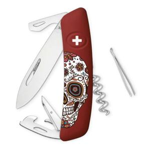 Swiza kapesní nůž D03 Mexican Skull red