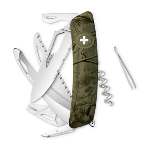 Swiza kapesní nůž SH09TR-HUTT Single Hand olive/pine