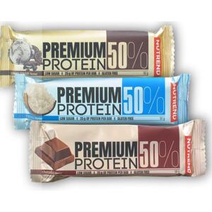 Nutrend Premium Protein 50% Bar 50g - Cookies cream