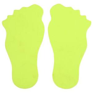 Merco Feet značka na podlahu žlutá - 1 pár