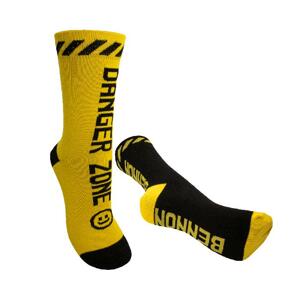 Bennon BENNONKY Black/Yellow Socks - 36-38