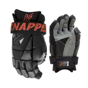Knapper Dámské hokejbalové rukavice AK5 - Junior, černá-růžová, 12