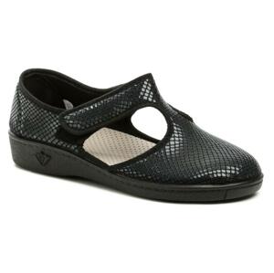 Medi Line 553-22 černá dámská letní obuv - EU 42
