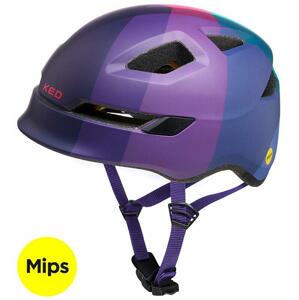Ked Pop Mips lilac green juniorská cyklistická přilba - S (48-52 cm)