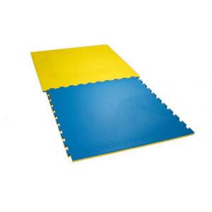 Sedco TATAMI-TAEKWONDO podložka oboustranná 100x100x2,5 cm AKCE - žlutá/modrá