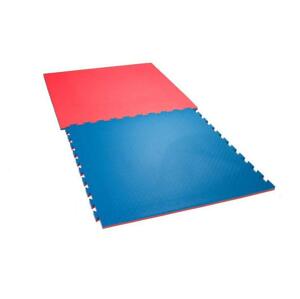 Sedco TATAMI-TAEKWONDO podložka oboustranná 100x100x2,6 cm - červená/modrá