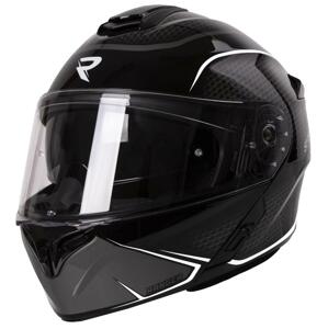 Street Racer Vyklápěcí přilba na motorku Ranger černo-bílá + sleva 400,- na příslušenství - S: 55-56 cm