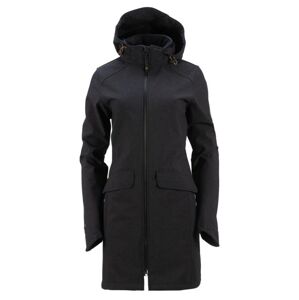 GTS dámský 3L softshellový 3/4 kabát s kapucí, carbon - 38