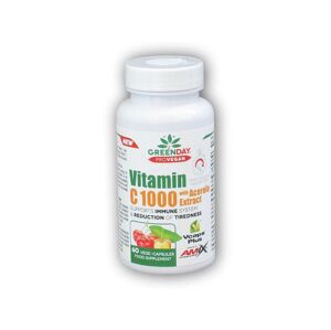 Amix GreenDay ProVEGAN Vitamin C 1000mg with Acerola 60cps