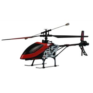 IQ Models Trade BUZZARD V2 s jedním rotorem stabilizovaný vrtulník 4ch RTF 2,4 GHz červený