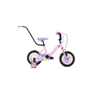 Capriolo Dětské jízdní kolo BMX 12"HT VIOLA růžovo-bílé