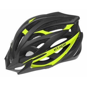 Etape Magnum cyklistická helma černá-žlutá - S/M (55-58 cm)