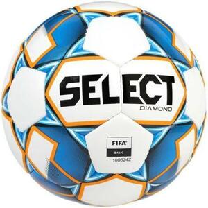 Select FB Diamond fotbalový míč bílá-modrá - č. 4