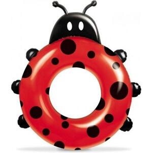 Mondo Nafukovací kruh s potiskem Lady Bug 50 cm - červená