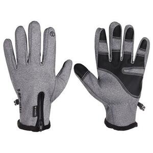 Merco Screen Touch sportovní rukavice šedá - S