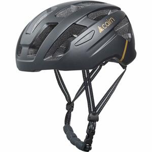 CAIRN - Cyklistická helma PRISM II, Mat Black Gold - S 52-55 cm